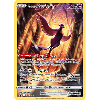Pokémon | Lata XL Articuno de Galar Crown Zenith Inglés 2022 segunda imagen