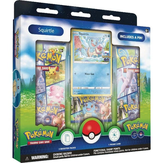 Pokémon GO | Caja Pin Squirtle Inglés 2022