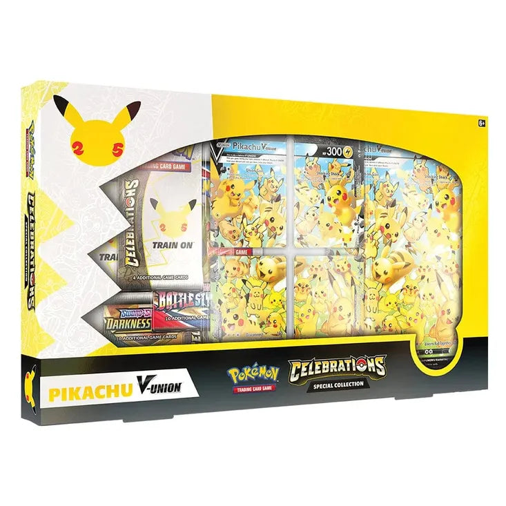Pikachu V-Union Celebrations Special Collection Pokemillon 001
