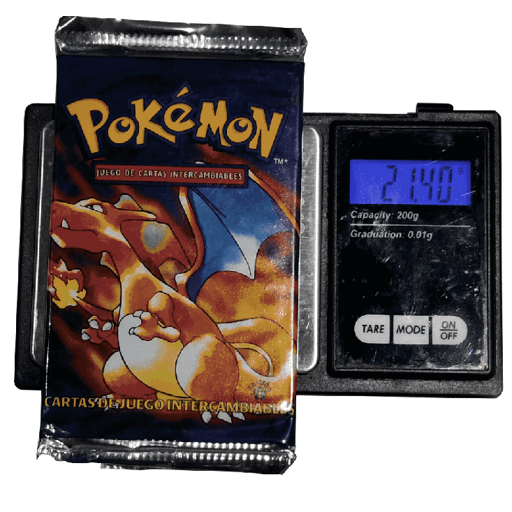 Pokémon | Sobre Base Set 1 Edición Heavy 1999 Pokemillon 002