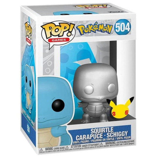 POKEMILLON Funko Pop! | Pokémon 504 Squirtle Metal