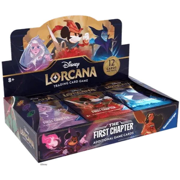 POKEMILLON - La Tienda Pokémon Disney | Caja de Sobres Lorcana The First Chapter (1TFC) Inglés 2024