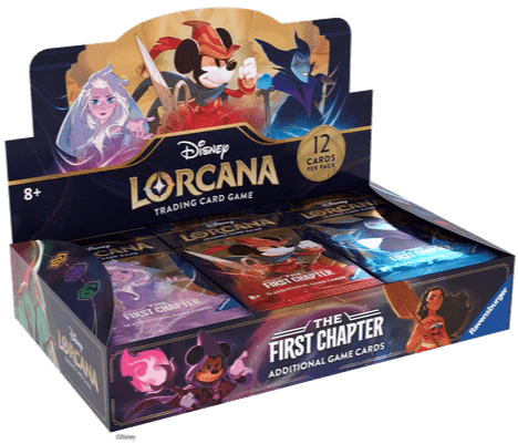 POKEMILLON - La Tienda Pokémon Disney | Caja de Sobres Lorcana The First Chapter (1TFC) Inglés 2024