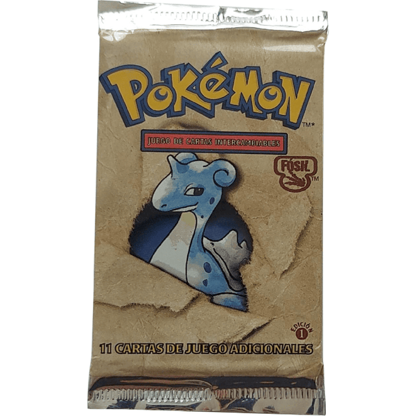 POKEMILLON Segunda Mano POKÉMON | SOBRE FOSIL 1 EDICIÓN HEAVY 21,15G  1999