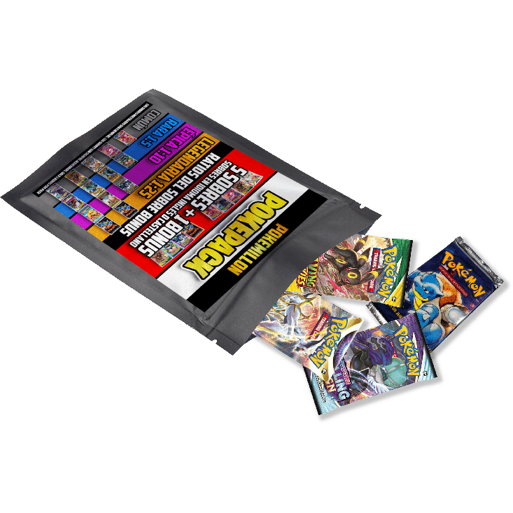 POKEPACK Base Set | 5 Sobres + Bonus | Mystery Box Base Set 1ed 1:25 Pokemillon 003