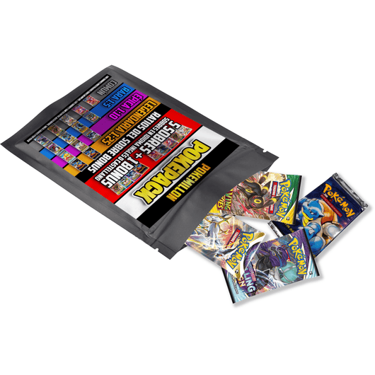 POKEMILLON POKEPACKS Base Set | 5 Sobres +Bonus | Mystery Box con Base Set 1ed 1:25