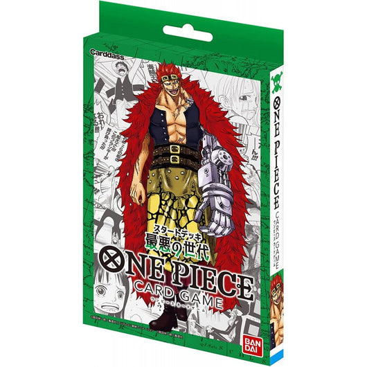 One Piece | Mazo de Iniciación La Peor Generación ST-02 Japonés 2022