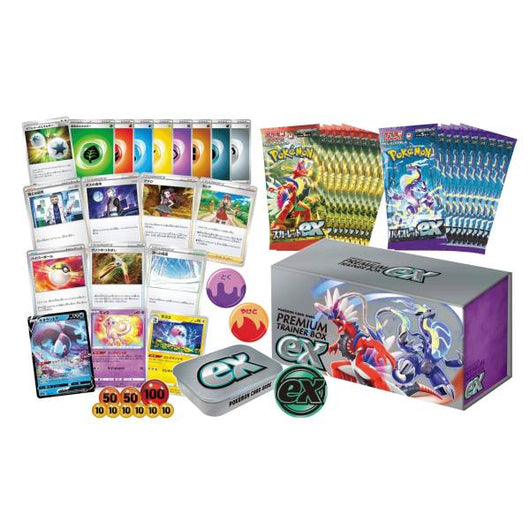 Pokémon | Premium Trainer Box ex Escarlata y Púrpura Japonés 2023