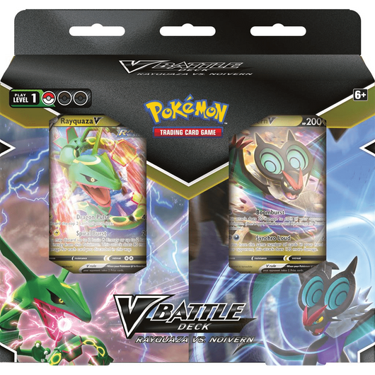 Pokémon | Mazo Rayquaza V vs Noivern V Inglés 2021