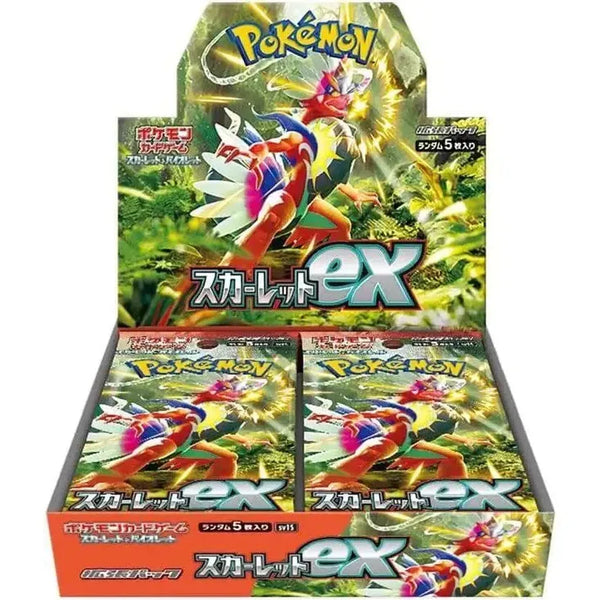 POKEMILLON Pokémon | Caja 30 Sobres Scarlet ex Japonés 2023