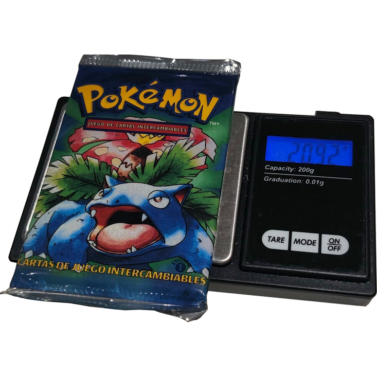 Pokémon | Sobre Base Set 1 Edición Heavy 1999 Pokemillon 002