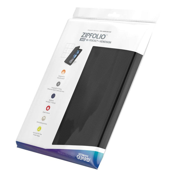 Ultimate Guard | Álbum Zipfolio 360 Bolsillos Xenoskin Negro segunda imagen